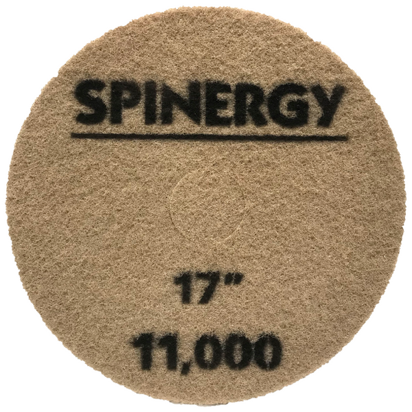 Hydro-Force Spinergy Stone Polishing Pad Green 11000 Grit 17inch