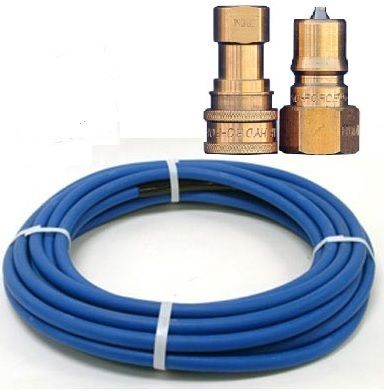 Hydro-Force Pro 4000 Solution Hose 7.5Mtr w/Premium Quick Connects