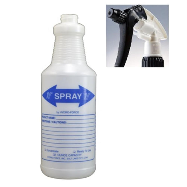 32 oz Bottle with Chemical Resistant Trigger