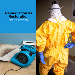 Confused about remediation vs restoration in carpet cleaning?