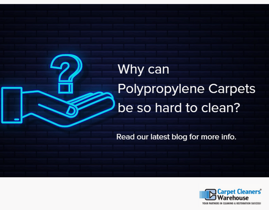 News-Polypropylene Carpets - Why can they be so hard to clean?