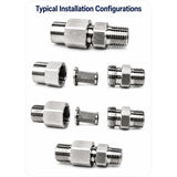 1/4 Inch Stainless Steel Strainer Body NA0802-SS