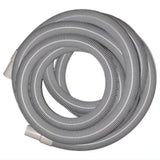 1.5 inch x 15M Vacuum Hose Inc Cuffs (Grey)