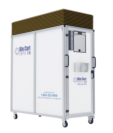 Air-Care Bio Cart 10 HEPA Containment Cart
