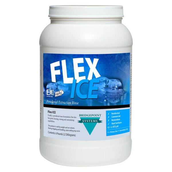 Bridgepoint Flex Ice Powder Low Ph Rinse 2.72Kg – Carpet Cleaners Warehouse