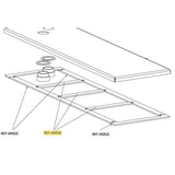 Middle Gasket for Hydramaster Airmax Recovery Tank