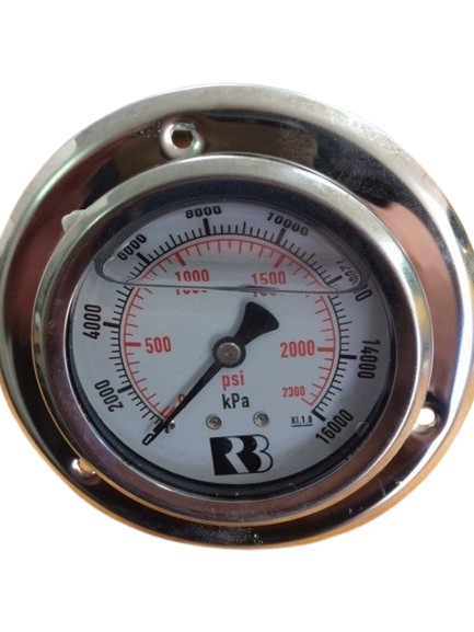 Gauge Pressure 2500 psi