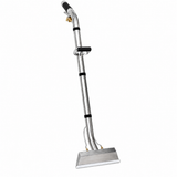 14-inch Sapphire titanium carpet cleaning wand with a six-jet manifold, ergonomic handle, and replaceable glide.