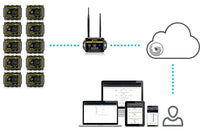 Tramex TREMS 10 Remote Monitoring Kit with 10 Ambient Sensors