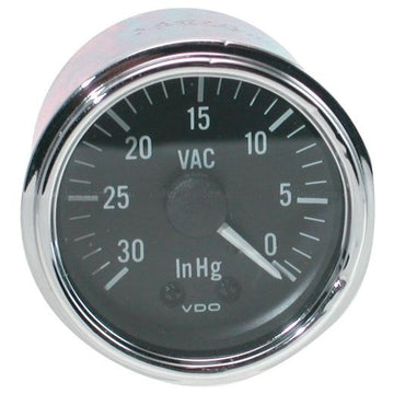Gauge Vacuum Pressure 10-30 inches of Mercury 2 1/16 inch Diameter