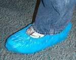 Shoe Covers Blue 50 Pair