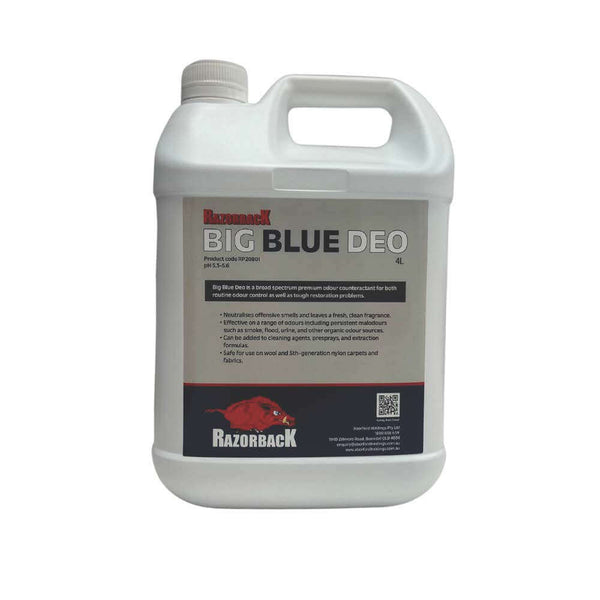 Razorback (CCW) Big Blue Deodoriser 4Ltr – Carpet Cleaners Warehouse