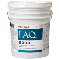 Fiberlock IAQ 8000 HVAC Insulation Coating White 5gal