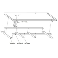 Side Gasket for Hydramaster 70Gal Airmax Recovery Tank