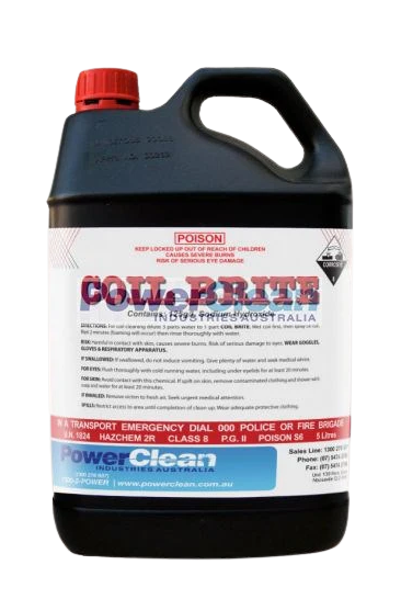 PowerClean Coil Brite Air Con Cleaner 5Ltr