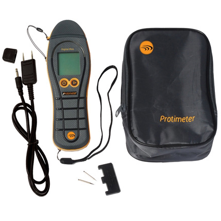 Promitmeter Digital Mini Pin Type Moisture Meter In Moisture Probe & Pouch