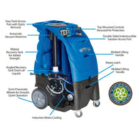 Razorback TRACTX 12gal 220psi Carpet Extractor (Machine Only)