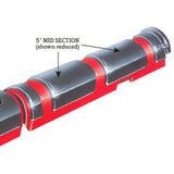 Vacu-Boom 5ft Mid Section with Port