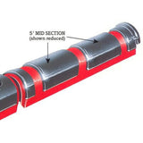 Vacu-Boom 5ft Mid Section without Port