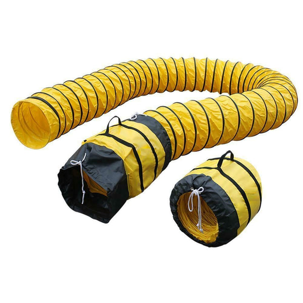 Yellow Ducting with Bag 25ft x 12in