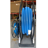 Space Saver Vacuum Hose Reel 60 Mtrs - Powder Coated Charcoal