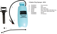 Poly Extension 300mm AS14 Sprayer