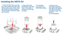 Dri-Eaz Velo HEPA Filter Add-On Kit